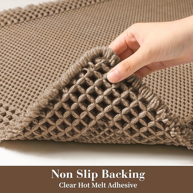 RESARE Waffle Bath Mat, Super Absorbent Non Slip, Machine Washable, Ultra Soft - Image 4