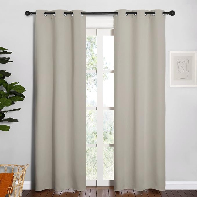 NICETOWN Blackout Curtains for Bedroom, Thermal Insulated Curtains & Drapes by NICETOWN