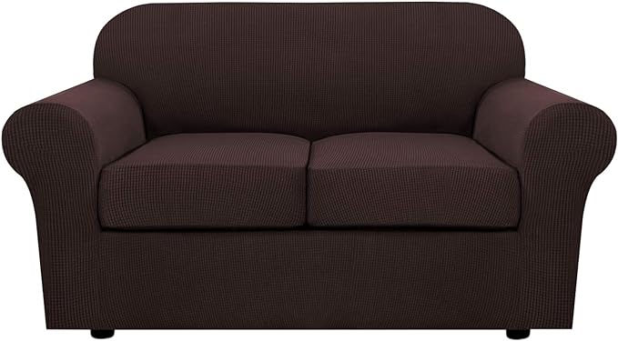 H.VERSAILTEX 3 Piece Stretch Sofa Covers by HVERSAILTEX