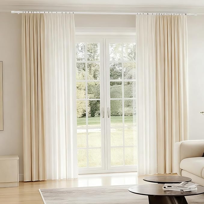 5/8” Diameter Curtain Rods 30-45 Inch, - Image 5