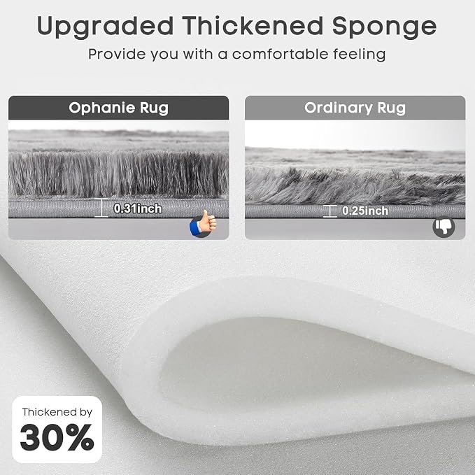 Ophanie Tie-Dyed Grey&White 8x10 Area Rugs - Image 5