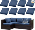 Outdoor Cushion Covers Set, Replacement by SUKAIKEQA