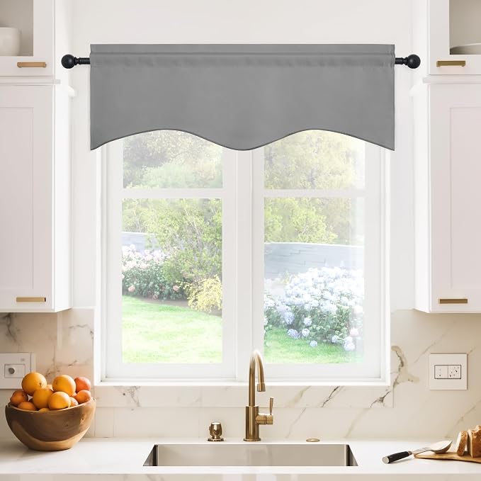NICETOWN Room Darkening Window Valance - Image 2