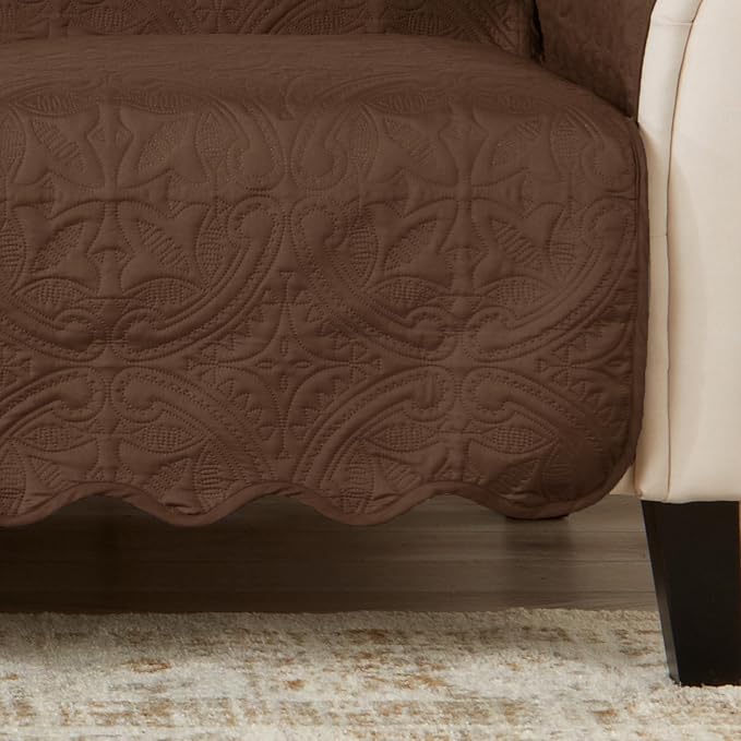 Great Bay Home Reversible Sofa Cover - Image 6