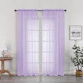 OWENIE Sheer Curtains 78 inches Long by OWENIE