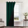 Yakamok 100% Blackout Curtains 84 Inches Long, 2 Thick Layers Heat and Full by Yakamok