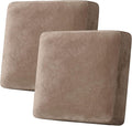 H.VERSAILTEX Velvet Stretch Couch Cushion Cover Plush Cushion Slipcover by HVERSAILTEX
