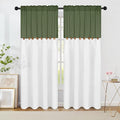 FRAMICS Farmhouse Cotton Linen Curtains by FRAMICS