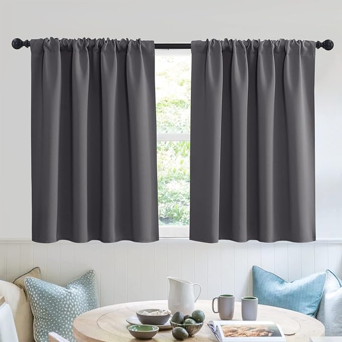 RYB HOME Short Blackout Curtains by RYBHOME