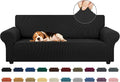 KEKUOU Stretch Sofa Cover Slipcover ，Couch Covers by KEKUOU