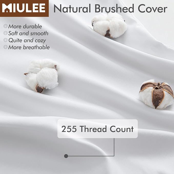 MIULEE 22x22 Pillow Insert, Premium Throw Pillow - Image 5
