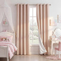 NICETOWN 100% Absolutely Blackout Linen Curtains by NICETOWN