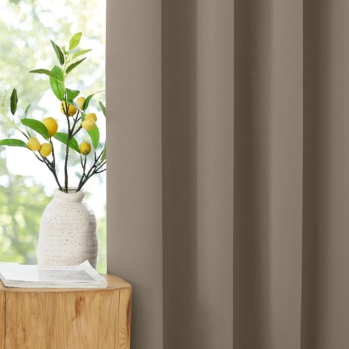 NICETOWN 100% Full Blackout Portable Curtains - Image 8