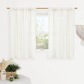 LAMIT Natural Ivory Linen Curtains by LAMIT