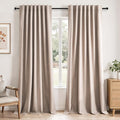 96 inch long blackout window curtains 2 Panels by Topfinel