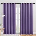 NICETOWN Room Darkening Draperies Window Curtain Panels, Lilac Purple, 2 Panels by NICETOWN