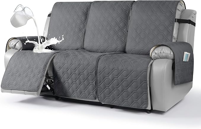 VANSOFY Waterproof Recliner Couch Covers, Sofa Covers 1-Piece Washable by VANSOFYFURNITURECOVERS