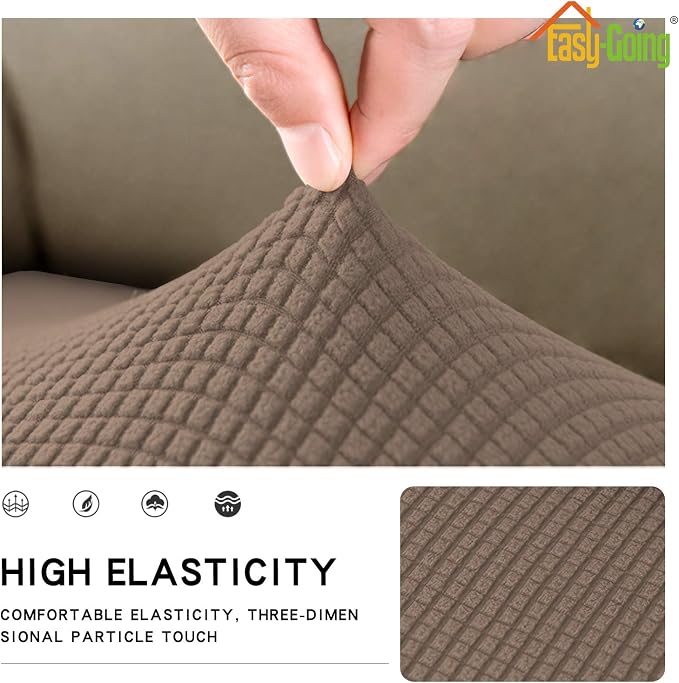 Easy-Going Stretch Loveseat Cushion Cover Sofa Cushion Furniture Protector Sofa - Image 4