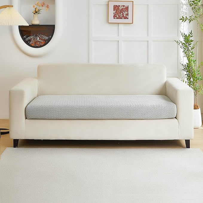 Couch Covers for 2 Cushion Sofa Pet Friendly Couch Cushion Covers Universal by Disayu
