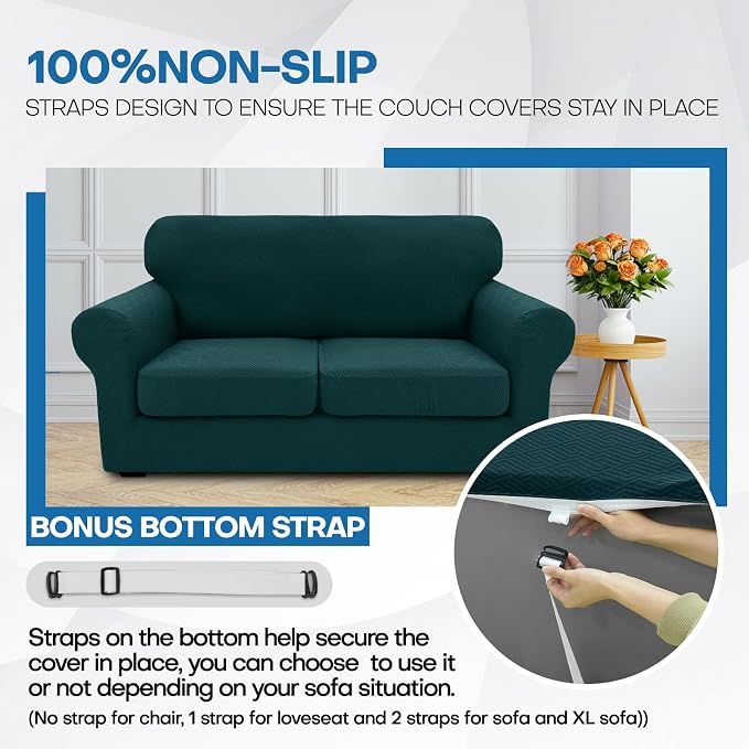 XINEAGE 2026 New 3 Pieces Couch Covers - Image 5