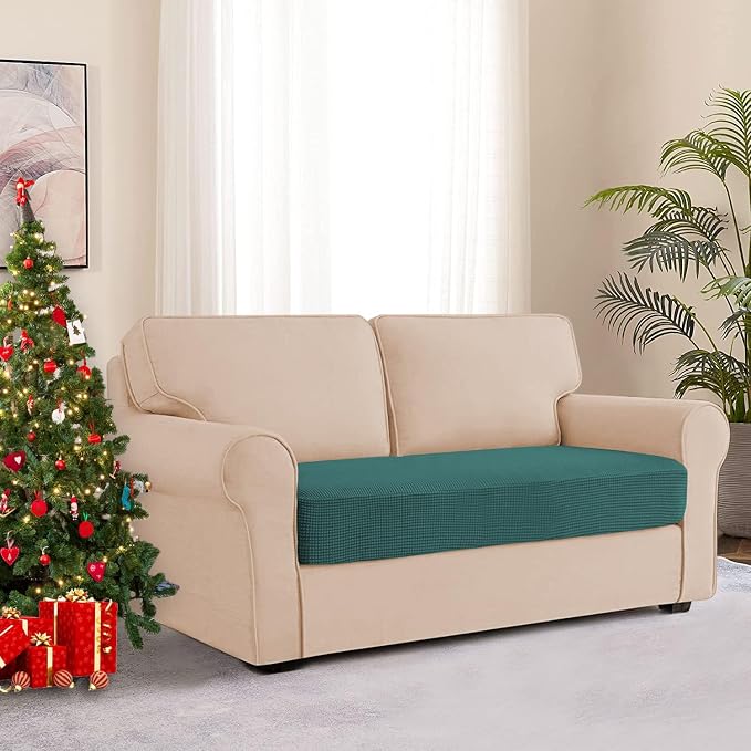 Water Resistant Stretch Sofa Seat Cushion Covers Stretch Furniture Protector - Image 2