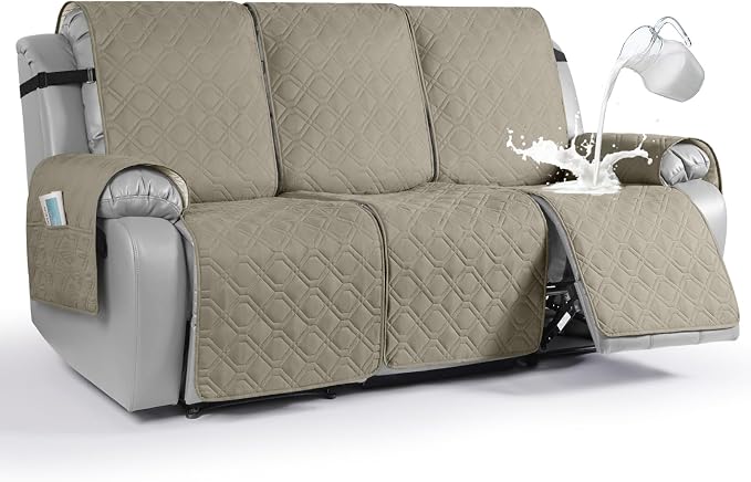 VANSOFY Waterproof Recliner Couch Covers, Sofa Covers 1-Piece Washable by VANSOFYFURNITURECOVERS