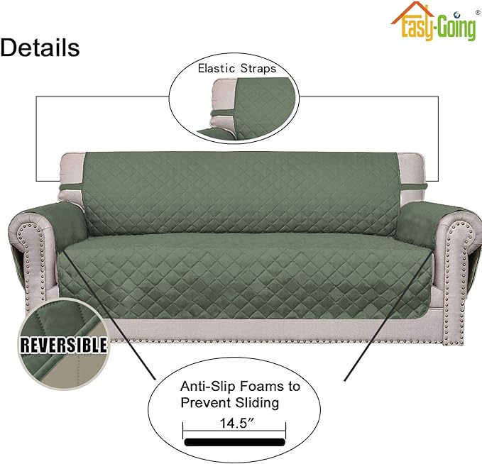 Easy-Going Reversible Couch Cover - Image 3