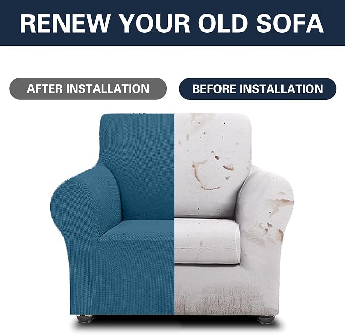 Cupuamon 2026 New Stretch Chair Sofa Slipcovers Couch Cover - Image 5