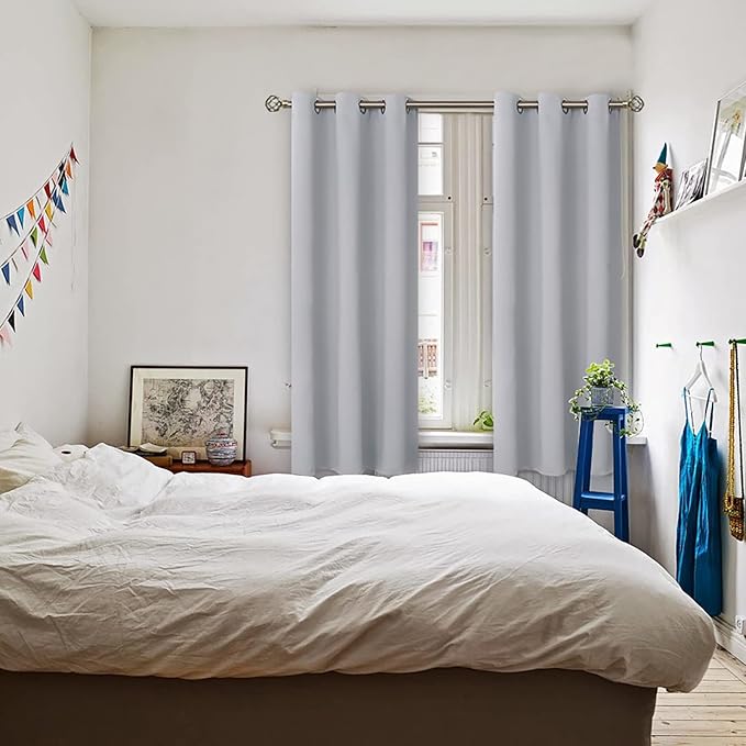 BGment Room Darkening Curtains 84 Inches Long - Image 2