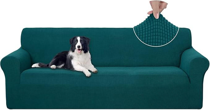 U-NICE HOME 4 Seater Stretch Couch Cover Sofa Cover Washable Sofa Slipcover by U-NICEHOME