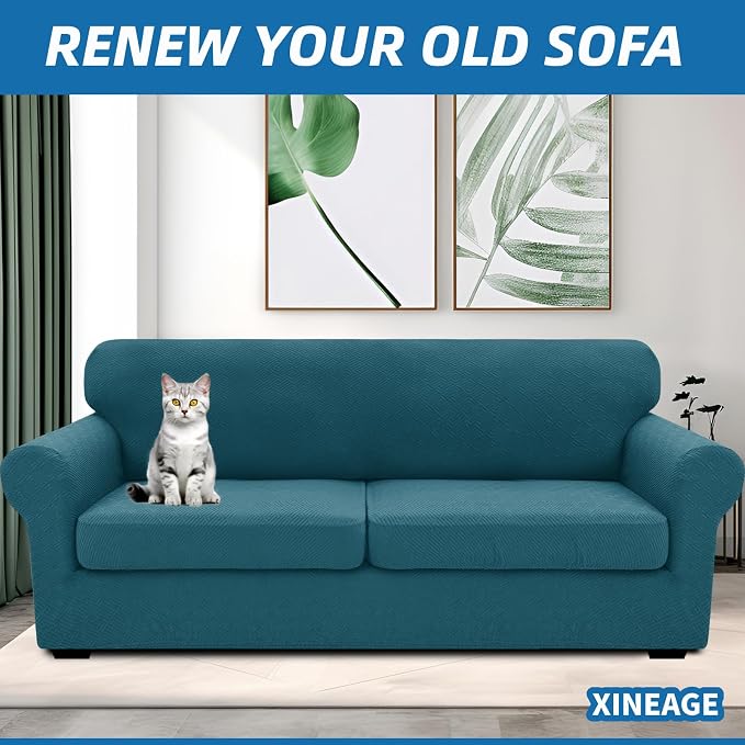 XINEAGE New 3 Pieces Couch Covers - Image 2