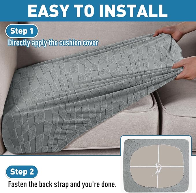 2025 Stretch Chaise Covers for Sectional Sofa, Individual Chaise Lounge Cover - Image 6