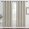 NICETOWN Natural Room Darkening Curtains 78" Long by NICETOWN