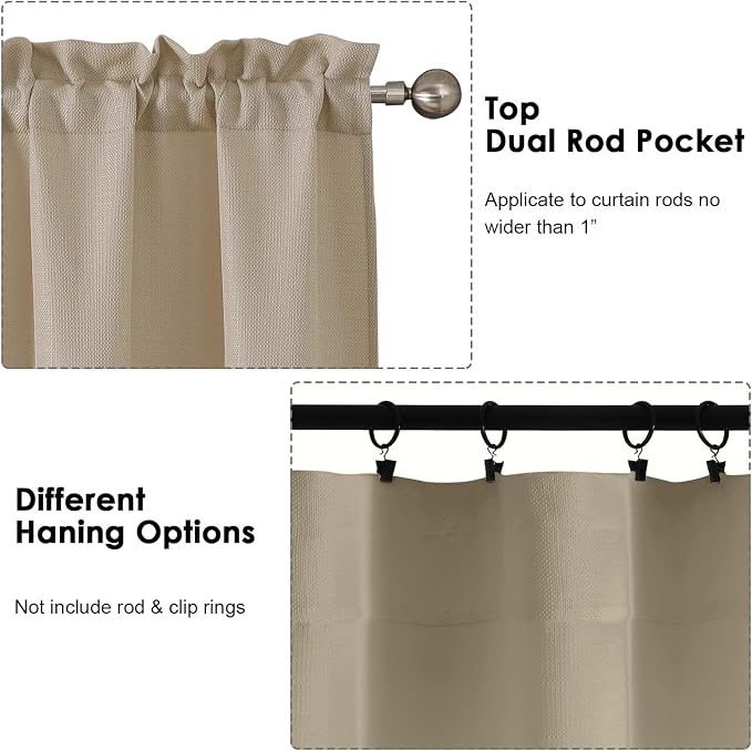 OWENIE Bob 1 PCS Camel Valances - Image 5