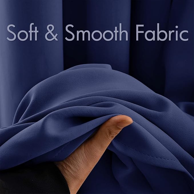 MIULEE Blackout Curtains for Bedroom Living Room Thermal Insulated Room - Image 3