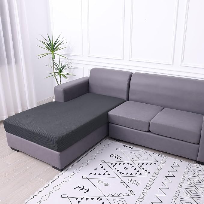 hyha Waterproof Couch Cushion Covers, Sectional Sofa Cushion Slipcovers L Shape - Image 7