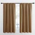 NICETOWN Window Curtains for Bedroom, 2 Panels, W42 x L48 -Inch, Home by NICETOWN