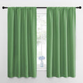 NICETOWN RV Blackout Curtains for Camper Windows, Froest Green, Short Blackout by NICETOWN