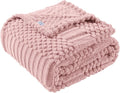 50x70 Inch Pink Throw Blanket by Unknown