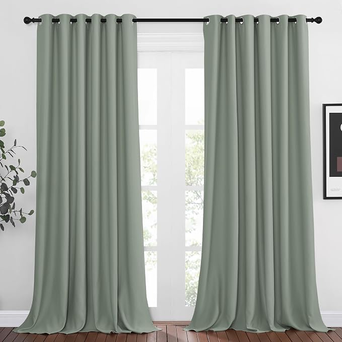NICETOWN Room Darkening Curtains and Drapes by NICETOWN