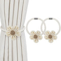 KLOGTSIND Magnetic Curtain Tiebacks, 2 Pack Flower Curtain Holdbacks by KLOGTSINDDirect