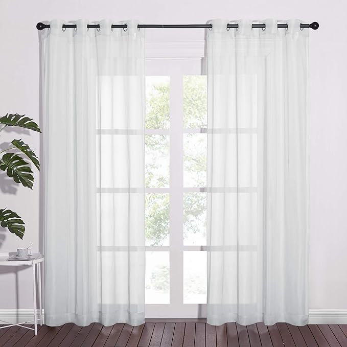 NICETOWN Sheer Curtains 84 Inches Long by NICETOWN