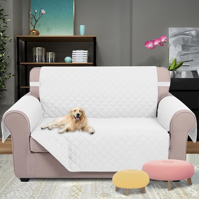 U-NICE HOME Loveseat Sofa Cover Reversible Couch Covers - Image 2