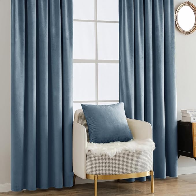 MIULEE Velvet Curtains 96 inches - Image 7