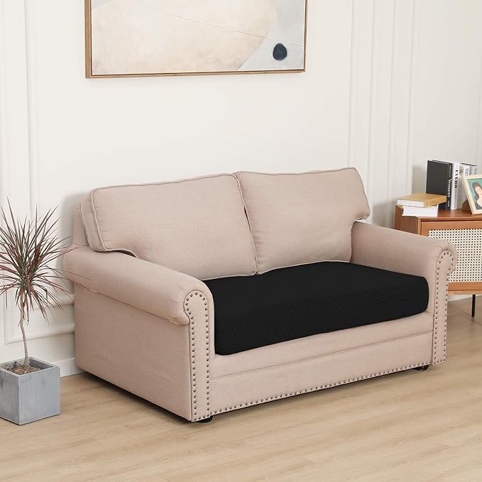 Easy-Going Stretch Loveseat Cushion Cover Sofa Cushion Furniture Protector Sofa - Image 2