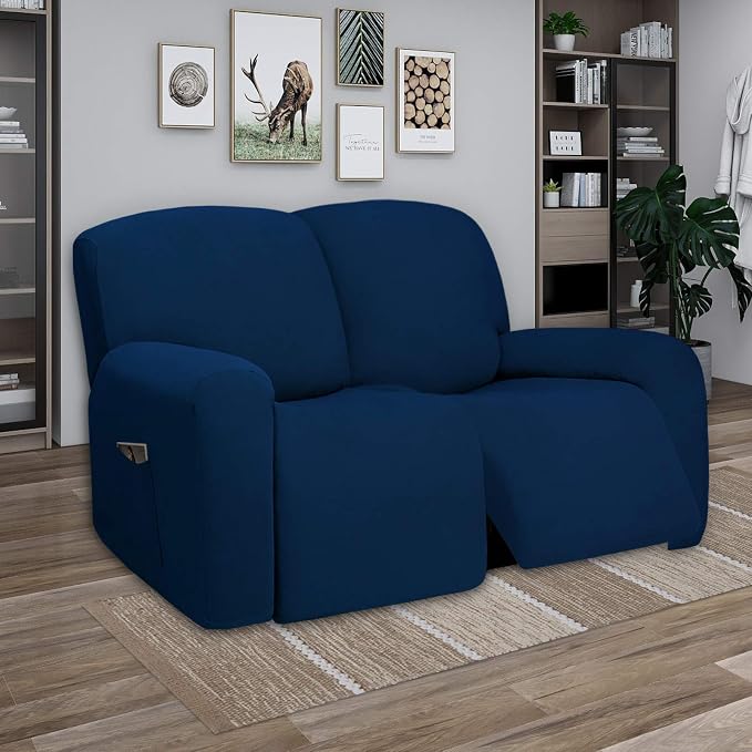 PureFit Super Stretch Loveseat Recliner Sofa Couch Cover - Image 2