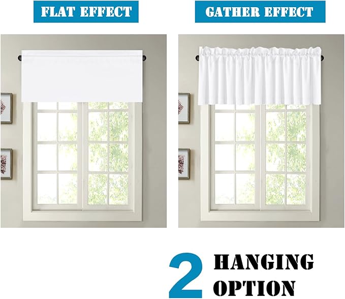 H.VERSAILTEX White Curtain Valances - Image 6