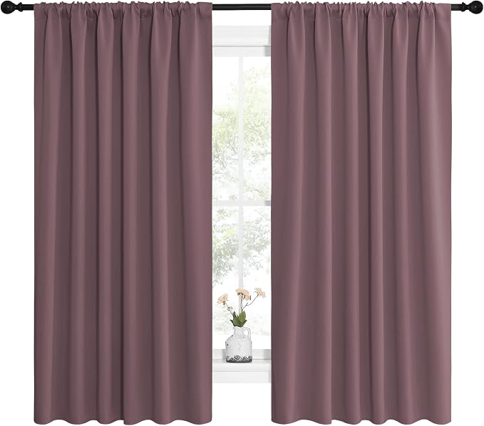 NICETOWN Blackout Curtains for Bedroom, Home Decorations Thermal Insulated - Image 2