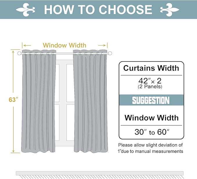 ChrisDowa Room Darkening Curtains - Image 5