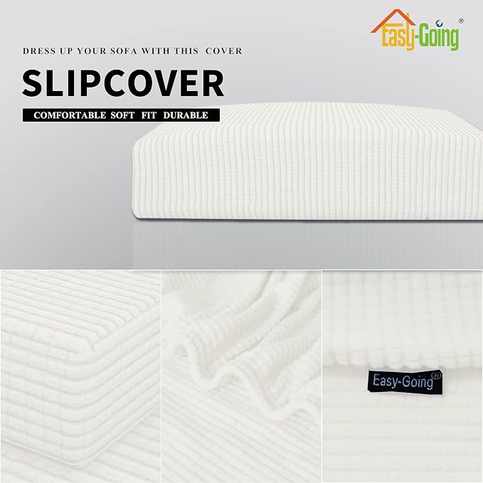 Easy-Going Stretch Loveseat Cushion Cover Sofa Cushion Furniture Protector Sofa - Image 3